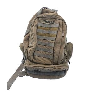 Condor Military Hiking Backpack Desert Tan Molle Chain